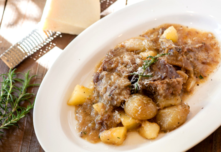 Agnello　仔羊のアグラッサートゥ（+500円）